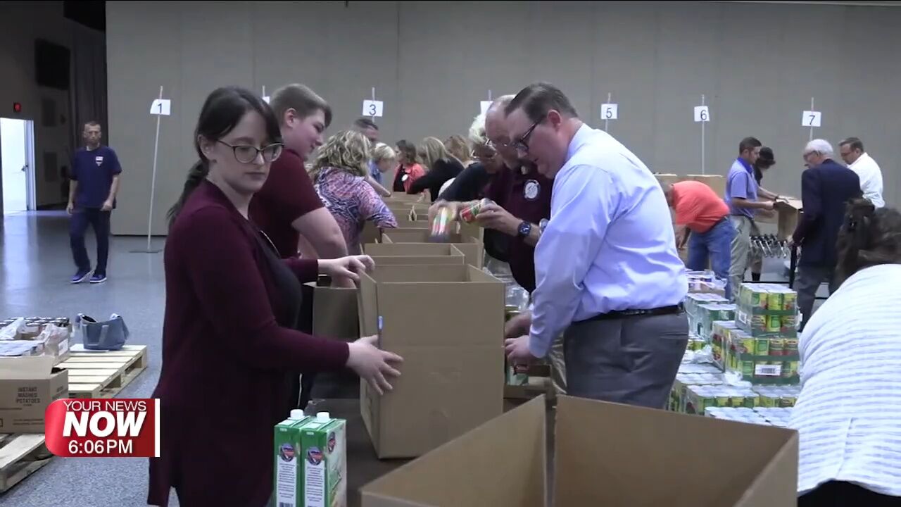 Lima Rotary Club lends a hand to fight hunger
